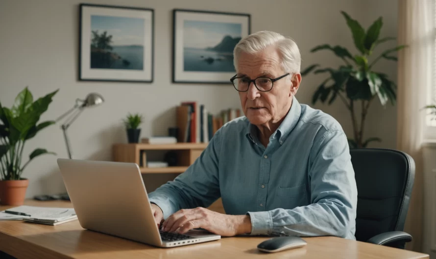 Ordinateur portable pour senior : simplicité et ergonomie au quotidien