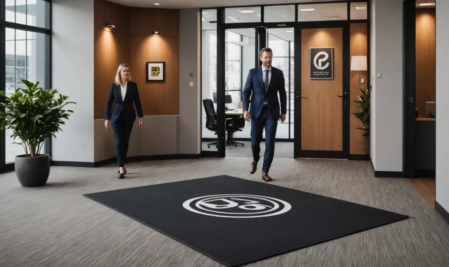 Des tapis personnalisés avec logo pour valoriser l’image de votre entreprise