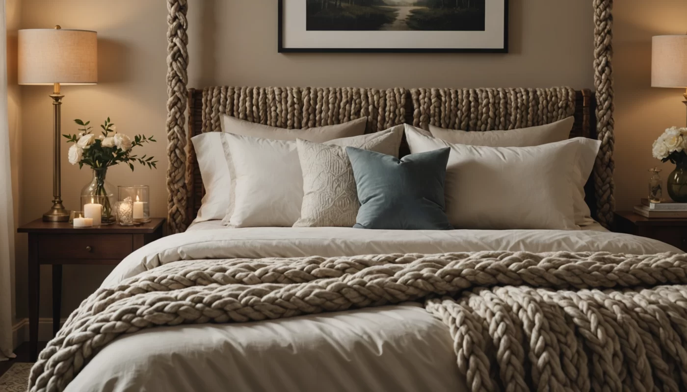 Un cocon de douceur pour vos nuits : découvrez nos tresses de lit apaisantes