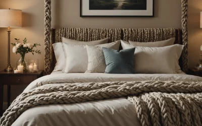 Un cocon de douceur pour vos nuits : découvrez nos tresses de lit apaisantes