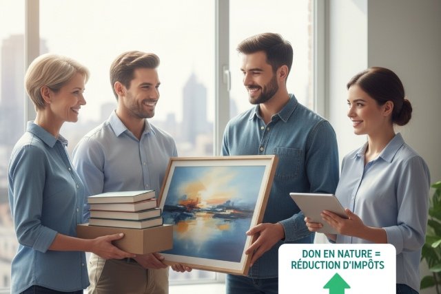 Explorez les bienfaits fiscaux des dons en nature