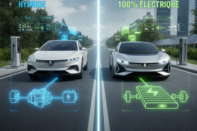 Hybride ou 100 % électrique : quel choix pour 2026 ?