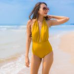 maillot de bain jaune