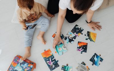 Puzzles paysages : complicité en famille