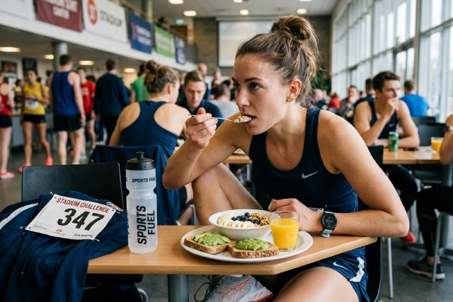Nutrition et sport : ce que manger avant une compétition
