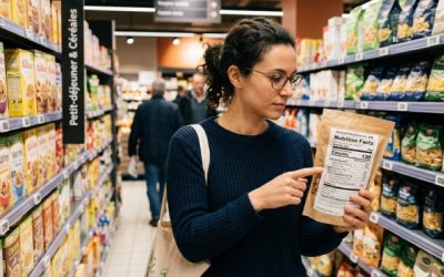 étiquettes nutritionnelles
