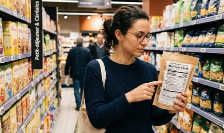 étiquettes nutritionnelles